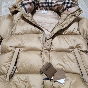 Ruby Rd. Tan Puffer Jacket